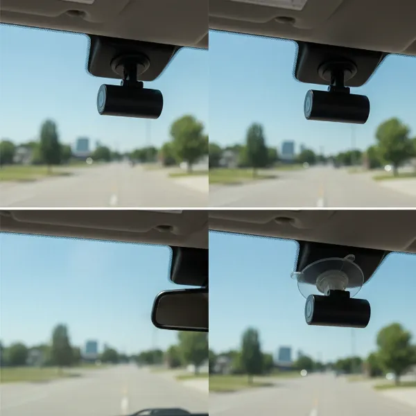 Adhesive Mount vs. Suction Cup: Which is More Secure for Your Dash Cam?