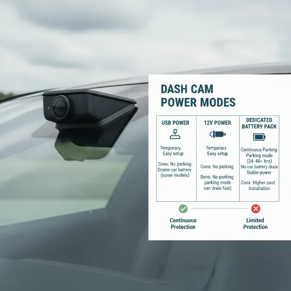 How to Install a Dash Cam in Your Tesla: USB vs. 12V Power Solutions